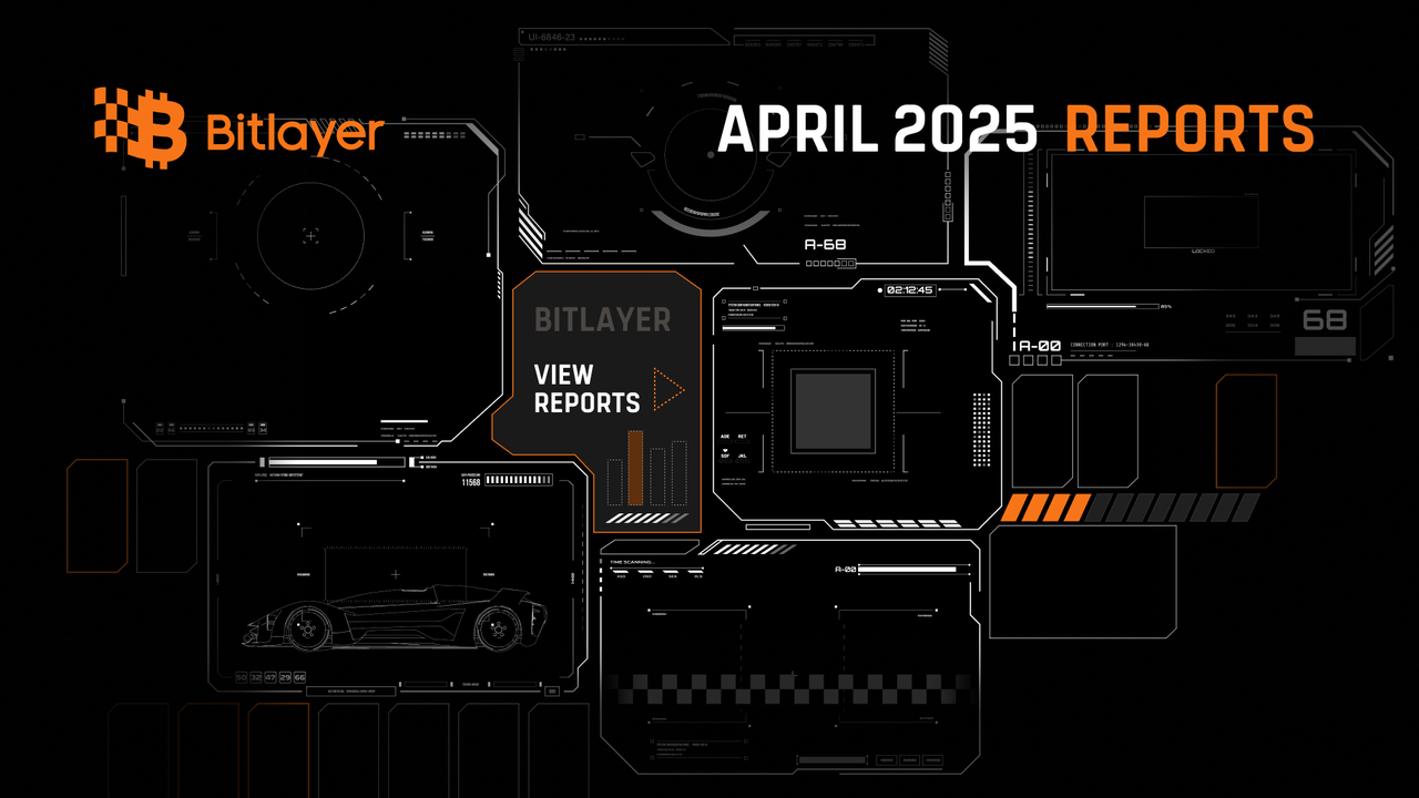 Bitlayer Monthly Report - April 2025