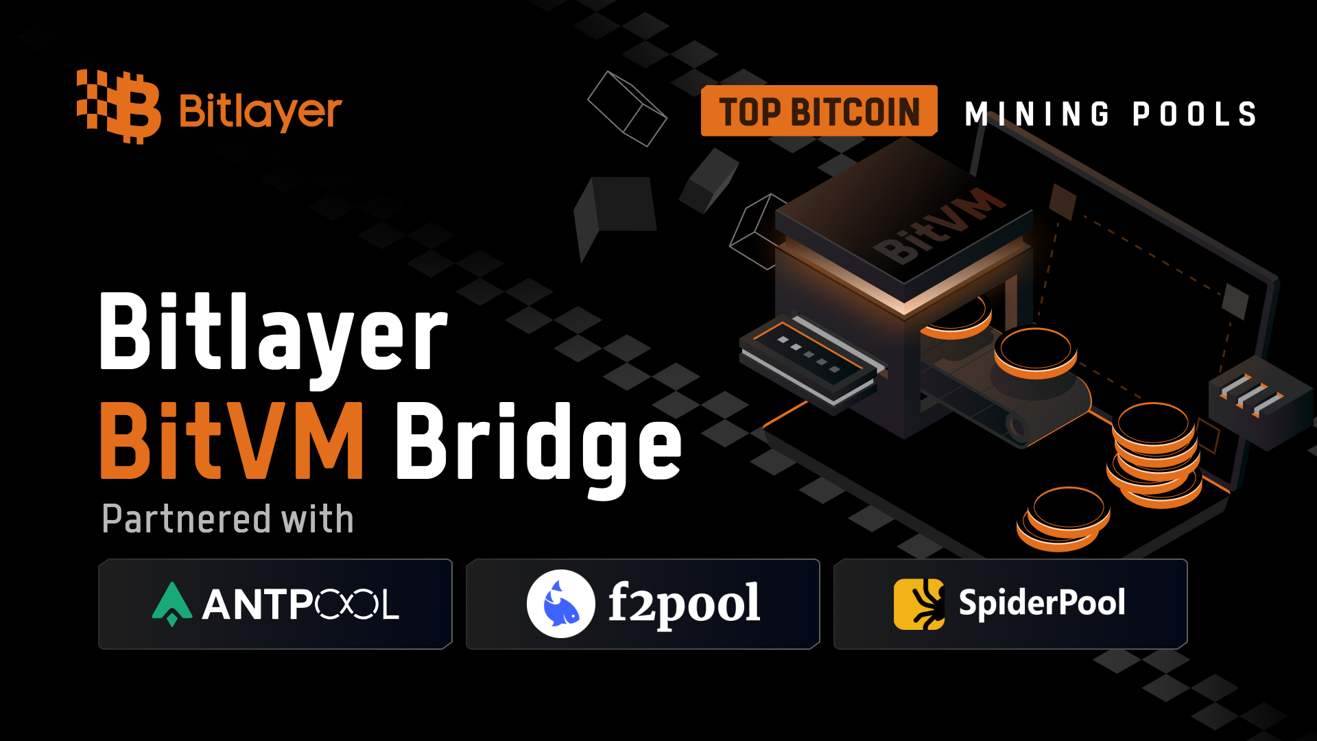 Bitlayer Partners with Mining Pools Accounting for Almost 40% of Bitcoin Hashrate to Achieve First BitVM Implementation