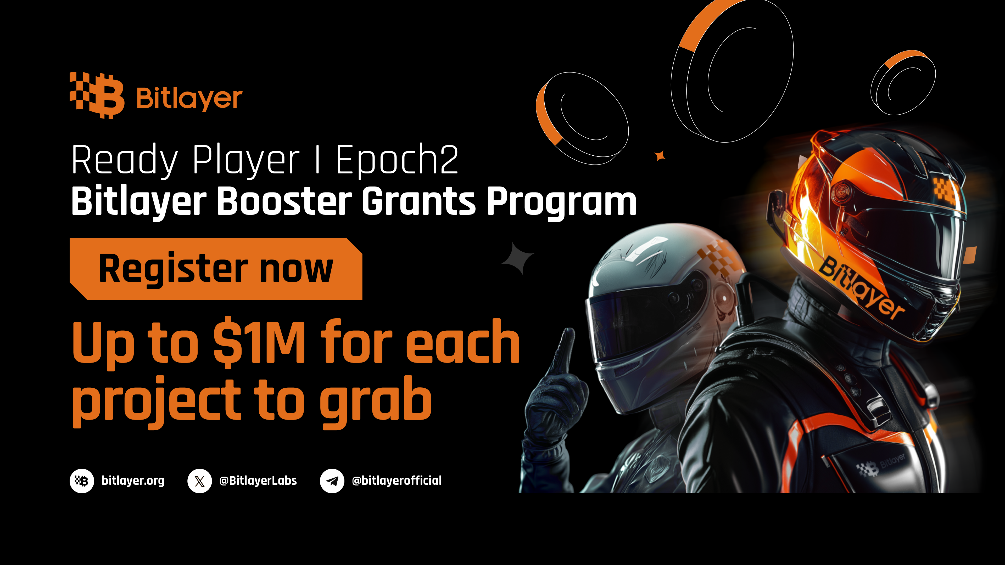 Join Bitlayer Booster Grants Program, Up to  <span>$</span>1M for Each Project to Grab
