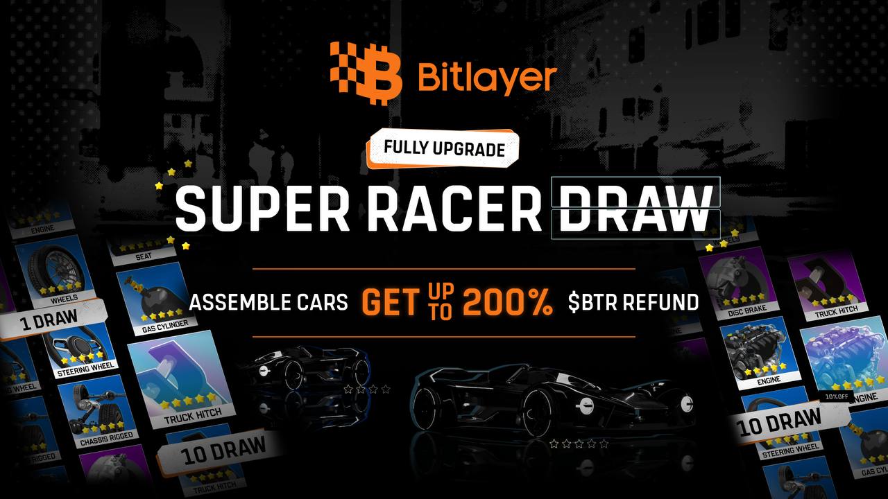 Bitlayer has launched Super Racer Draw