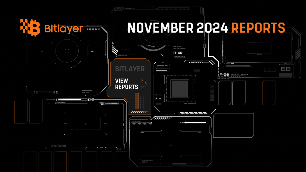 Bitlayer Monthly Report - November 2024
