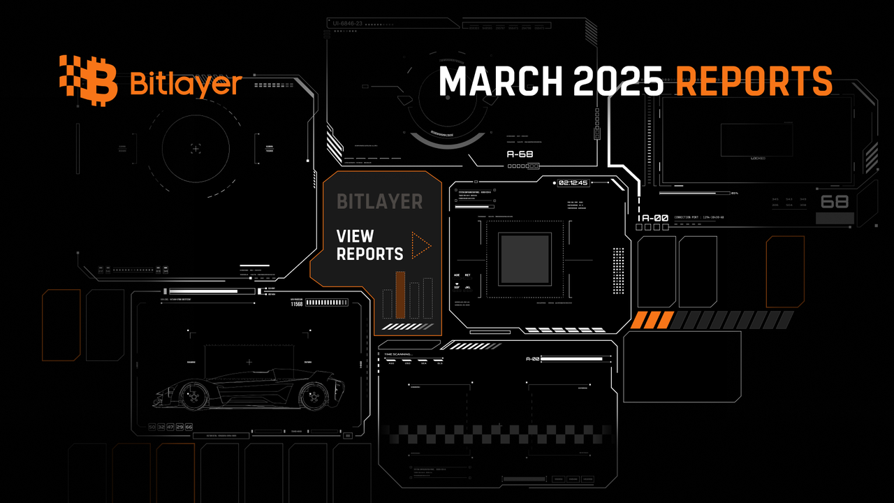 Bitlayer Monthly Report - March 2025
