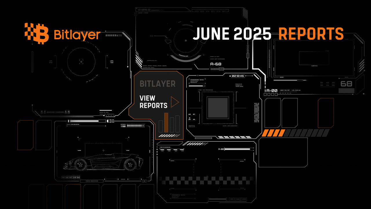 Bitlayer Monthly Report - June 2025