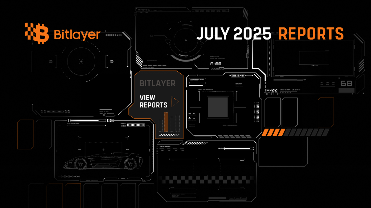 Bitlayer Monthly Report - July 2025