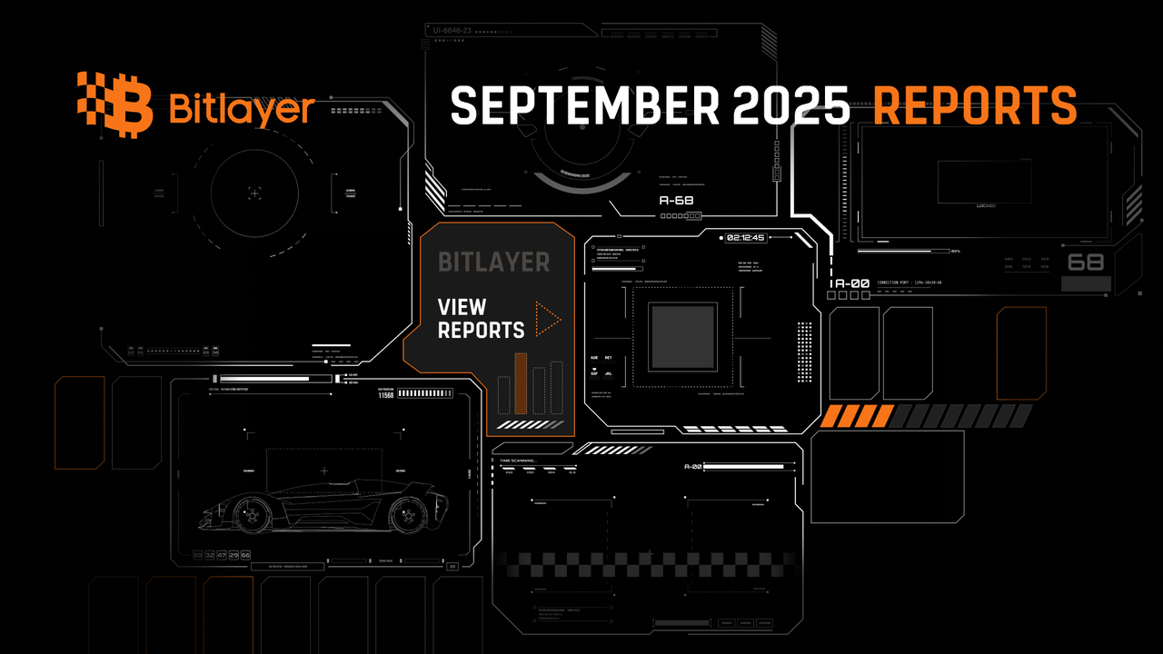 Bitlayer Monthly Report — September 2025